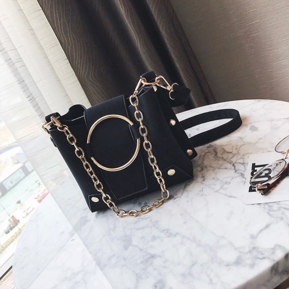 🆕 MADRID Metal Chain Crossbody Tote - Picture 7 of 8